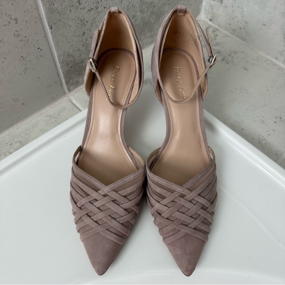 Essex Lane Women’s Suede Heels Size 9.5 - Picture 3 of 14